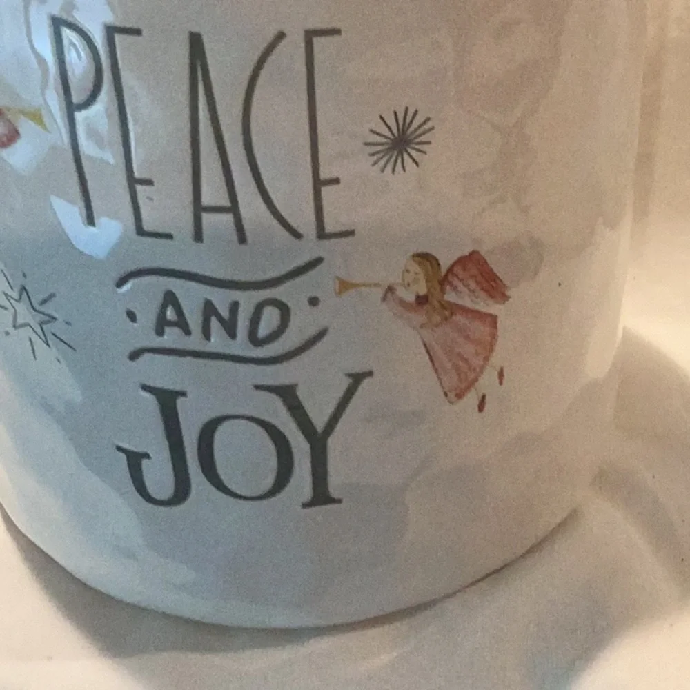 Peace and Joy Christmas Canister